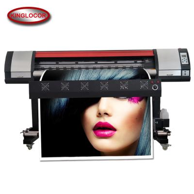 China Garment Shops Continuous Inkjet Solvent Printer 1.8m Eco Solvent Printer Price for sale