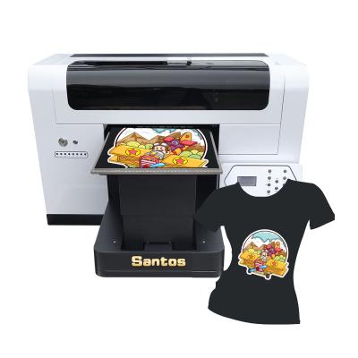 China Garment Shops A3 Straight To Garment Printer Digital Textile Printer T-shirt Printing Machine for sale