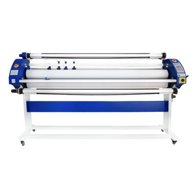 China Fayon 1600mm Commodity Roll To Roll Laminating Machine Pneumatic Automatic Cold Laminating Machine for sale