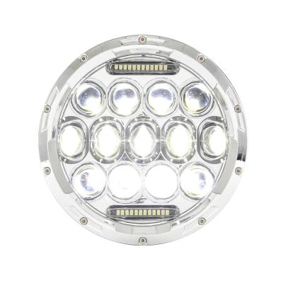 China Wholesale Aluminum 7inch Motorbike Headlight , 7 Inch 60 Watt Car Round Led Headlamp For Jeep for sale