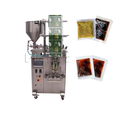 China HZPK 3 Automatic Food Vertical Sides Sealer Honey Sachet Water Edible Oil Sealer Packing and Filling Machine for sale