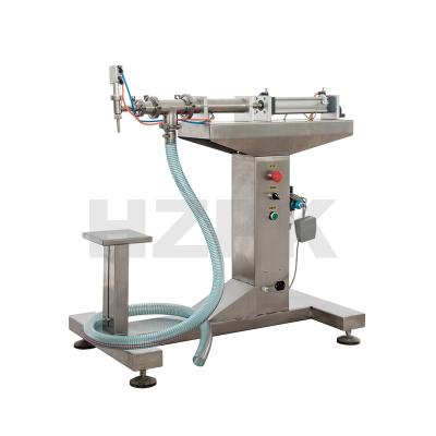 China HZPK G1LYD100-5000 Vertical Semi-automatic Food Single Head Single Head Bottle Liquid Filling Machine for sale