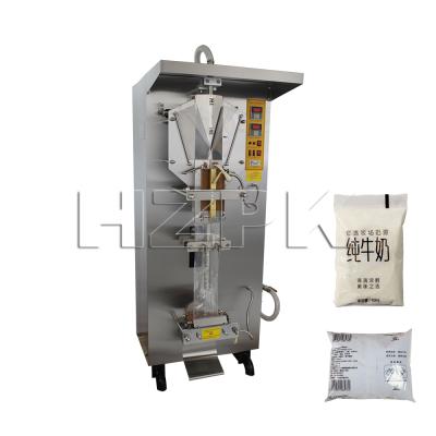 China Automatic Small Food HZPK Milk Juice Water Beverage Liquid Detergent Pouch Sachet Bag Filling And Sealing Machine for sale