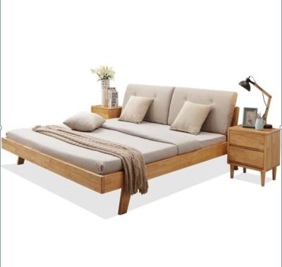 China House Bed Wooden Bed Designs Nordic Style Hotel Bed Frame For Hotel for sale