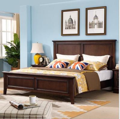 China House Bed Storage Bed Full Size Bedroom Furniture Wooden King Size Bed for sale