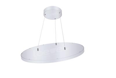 China Indoor Suspending Round Led Ceiling Light , Office Flat Round Light Panel 80 Watt for sale