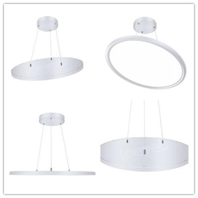 China Suspending Round Slim Led Panel Light , 100Lm/w Round Led Lights For Home for sale