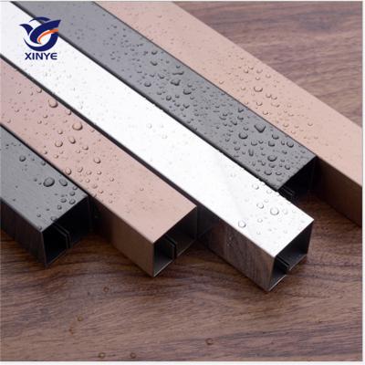 China Modern Supply Foshan Decor Stainless Steel Tile Trim Professional Tile Accessories for sale