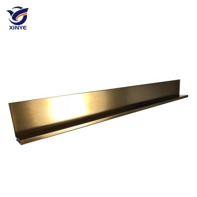 China Modern Trim L Shape Polished SS Stainless Steel Tile Profile for sale