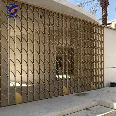 China Building Art Deco Own Decorative Metal Divider Exterior Wall Factory Customized Screen for sale