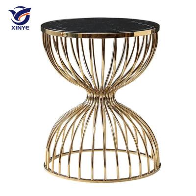 China Factory based supply modern coffee table decorative steel legs table based on sales for sale