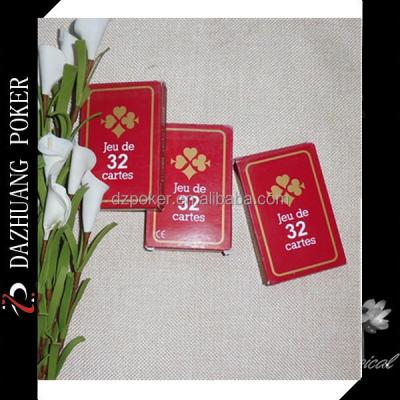 China CARDS BELOTE PIQUET MANILA GAME of paper 32 for sale