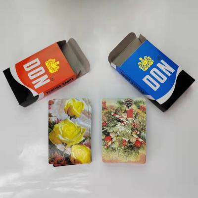 China Entertaiment Game Cards Paper Gambling Cards From Bangladesh DON Customized Logo Playing Cards With Family Game for sale