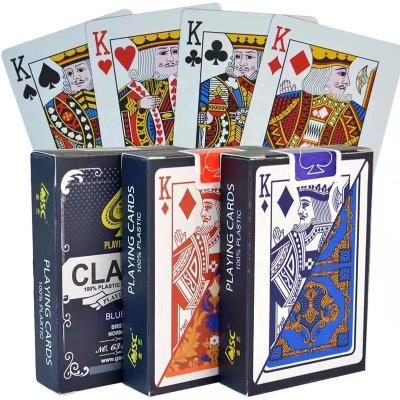 China Entertaiment Playing Cards Playing Cards Club Poker Special Custom High Quality Casino Red Blue Silver Gold OEM CARDS for sale