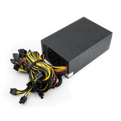 China High Efficiency PC Power Supply 2000W ATX 12V Desktop Multichannel Power Supply For Office for sale