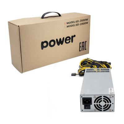 China Desktop Power Supply 3000W 2000 PSUs High Power Apw12 Overclock Watt Mining Power Supply For 8 Gpu for sale