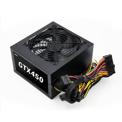 China 80Plus PSU Power Supply High Efficiency Desktop Gaming Switching Power Source Atx supply 450 watts of power for the PC for sale