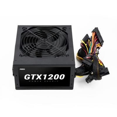 China Desktop DC 12V Input Power Supply 1200W Atx 24 Pin Atx Desktop Power Supply 12 Gpu for sale