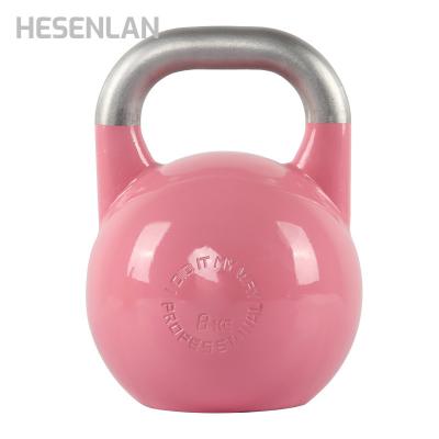 China Universal Wholesale Professional Home Use Competition Kettlebell Powder Coated Cast Iron Kettlebell for sale