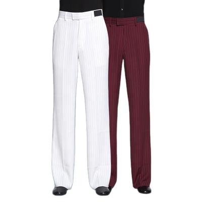 China Latin Dance Pants For Men Modern Performance Mens Ballroom Dance Pants for sale