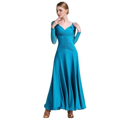 China Breathable Washable Elegant Latin Latin Dancing Dress Ballroom Dress For Sale for sale