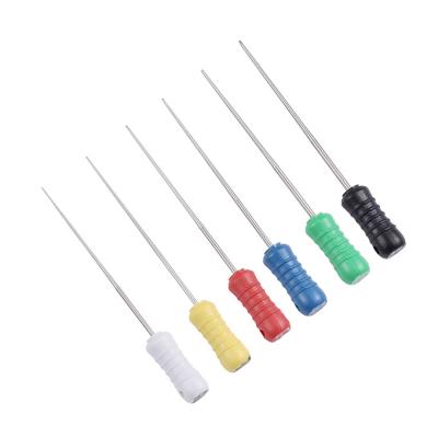 China Nickel Titanium Root Canal Obturation Spreader Lateral Condensation Assorted Size 015 - 040 for sale