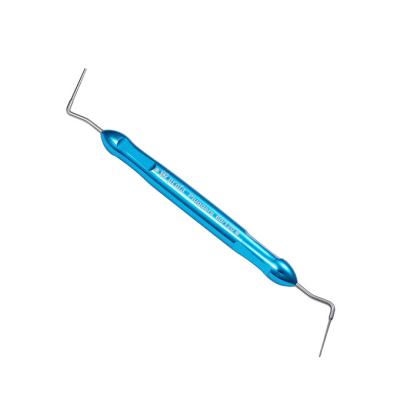 China 060 120 Blue Hand Endodontic Plugger For Warm Or Cold Vertical Compaction for sale