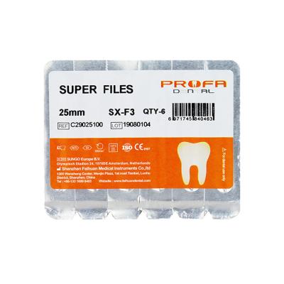 China Dental Niti  Files Assorted With Sodium Hypochlorite Multi Function Easy Shaping for sale