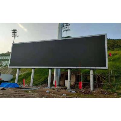 China Outdoor advertising HTJ LED custom sized video p6 outdoor fixed hd tv ledwall large screen led display for sale