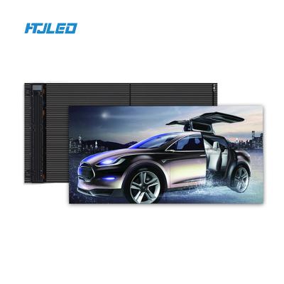 China Commercial Environmental Advertising Solutions HTJLED Led P15.625 P20 P30 Outdoor DIP Transparent Mesh Led Panel Outdoor TV Screen LED Screen Outdoor Display Screen for sale