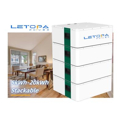 China Environmental Safety Long Life Stackable Lithium Iron Batteries Pack 300v Stacked Lifepo4 Battery 10kwh 15kw 20kwh 30kwh Eu Solar Energy Storage Battery for sale