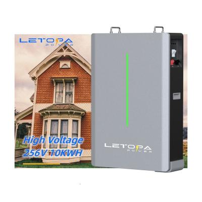 China Solar Energy Storage Systems LETOPA High Voltage Battery 10kw 20kw 30kw Power Wall Lithium Lifepo4 Smart Home Battery Solar Powerwall Match 380V Inverter for sale