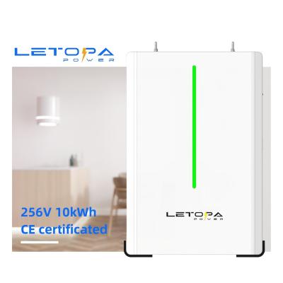 China Solar Energy Storage Systems LETOPA 256V 40ah 10kw 20kw 30kw Power Wall Lithium Lifepo4 Great Home Battery Solar Energy Storage LiFePO4 Battery Powerwall for sale