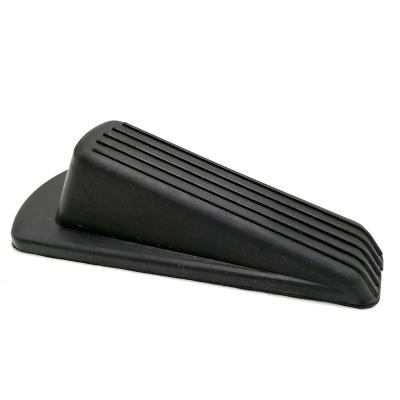 China Convenient rubber safety door stopper household floor wedge door anti-collision stopper wedge for sale