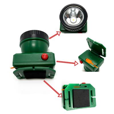 Κίνα Maintenance Mini Headlight Green Headlamp Wear Adjust Led Light Night προς πώληση