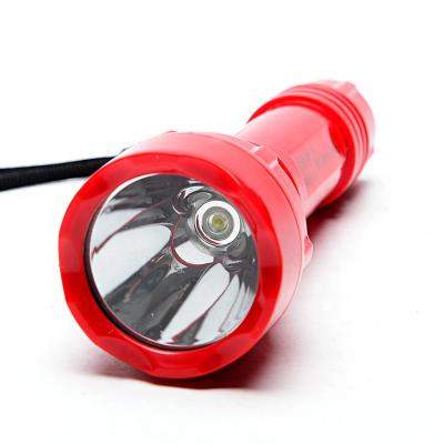 China Waterproof Lithium Battery Led Flashlight Waterproof Rechargeable Led Torch Light for sale