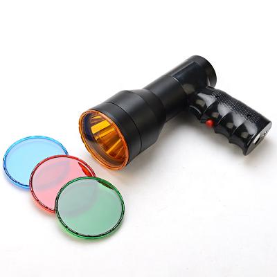 China Powerful lighting 80000lux led torch light for hunting and security, led rechargeable flashlight DHL free shipping for sale