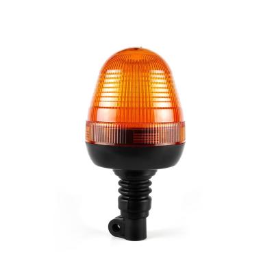 China Stainless Steel + PC 3 Modes 12V 24V 60 LED Car Beacon Light Emergency Lights Amber Turning Flashing Flexible Boat Tractor Truck SUV for sale