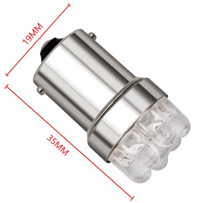 China Wholesale Car Bulb Lamp 1156 Led BA15S P21W Turn Signal Tail Brake Light 9LED White Reverse Signal Led Light 1156 / Ba15S-9 for sale