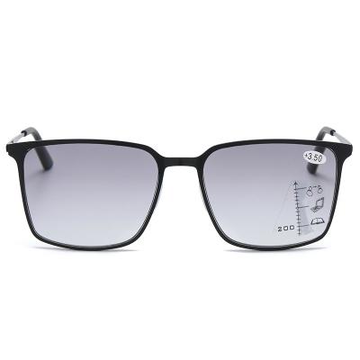 China Reading glass progressive blue light blue filter black smart enfoque nits gafas de lectura al de por men mayor thin anti zoom for sale