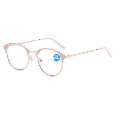 China The framework is flexible. Cheap Promotional Multifocal Glasses Anti-Blue-Ray Reading Glasses Shape High Quality Reading Glasses for sale