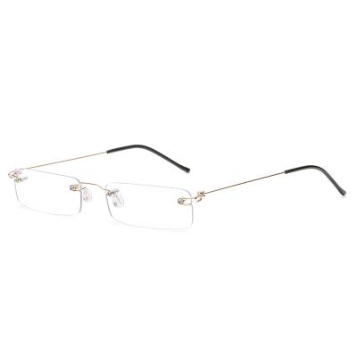 China The framework is flexible. Good quality multifocal promotional fashion glass anti-blue lightweight reading glasses shape solid reading glasses for sale