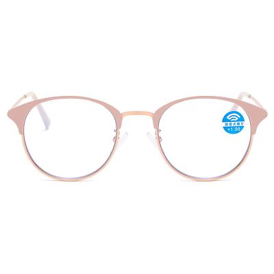 China The framework is flexible. Latest Multifocal Glass Porcelain New Pattern Blu-ray Reading Glass Frame Lightweight Flexible Reading Glasses Alone for sale