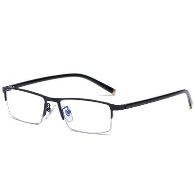 China The framework is flexible. Glass Single-light Multifocal Reading Glasses Solid And Stylish Blocking Blue Light Reading Glasses for sale