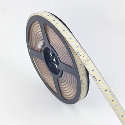 China Hotel High Lumen For Building IP67 Waterproof AC 185-265V SMD 2835 Led Strip Light for sale