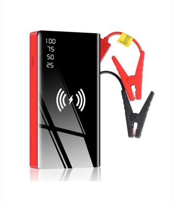 China Passenger Car/Diesel Vehicle Car Starter Gasoline Vehicle Jump Starter With Engine Start Clamp Clip 8000mAh Power Bank for sale