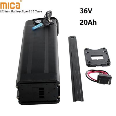 China Ebike/E-Scooter 36V 20ah Black/Slave Dealer Lithium Ion Battery For Electric Bike 600W/750W Bicycle For Ebike Battery With RoHS CE UL-1643 Un38.3 for sale