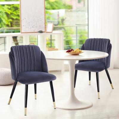 China Luxury Nordic Cheap Indoor Home Restaurant Dining Chair Wholesale Gold Modern Furniture Room Dining Chair Leather Velvet Modern Dining Chair for sale