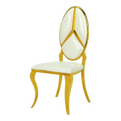 China Traditional High Quality Luxury Modern Metal Legs Dining Chair Modern Chair White Tufted Velvet Leather Dining Chair for sale