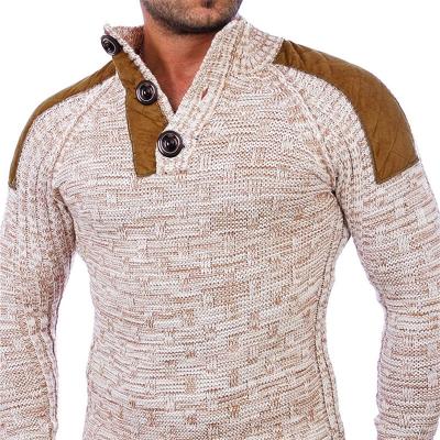 China Anti-pilling fashion Europe and America casual velvet personality wholesale men's sweater prickly sweater for sale